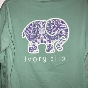 Ivory ella long sleeve top!